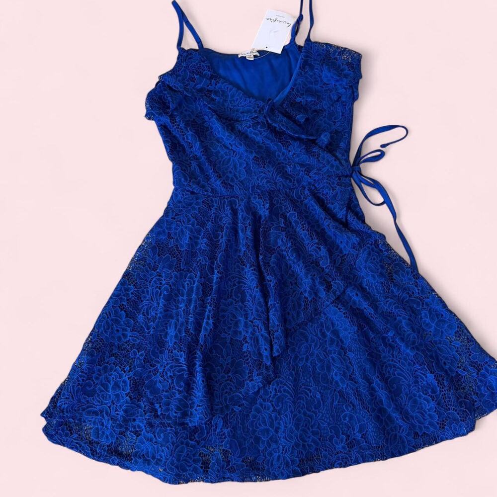 Brand new blue lace babydoll